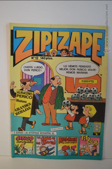 C&oacute;mics: ZIPIZAPE 12 - EDICIONES B - ZIPI Y ZAPE - 1987 - ESCOBAR - Foto 1