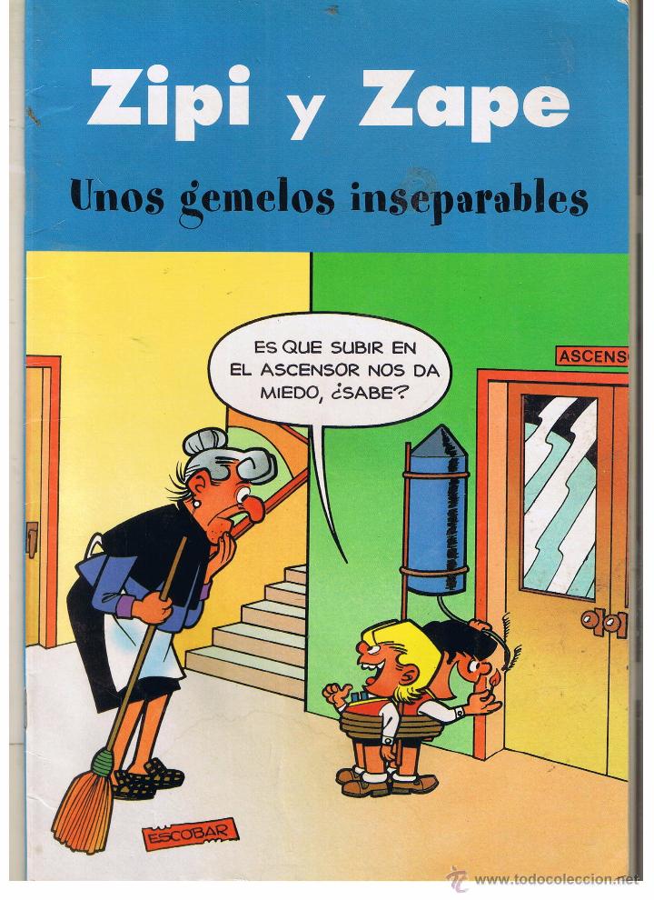 C&oacute;mics: ZIPI Y ZAPE. UNOS GEMELOS INSEPARABLES. EDICIONES B. 2003. (C/A40) - Foto 1