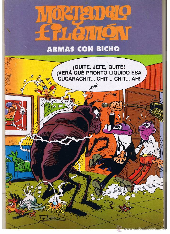 C&oacute;mics: MORTADELO Y FILEM&Oacute;N. ARMAS CON BICHO. EDICIONES B. 2003. (C/A39) - Foto 1