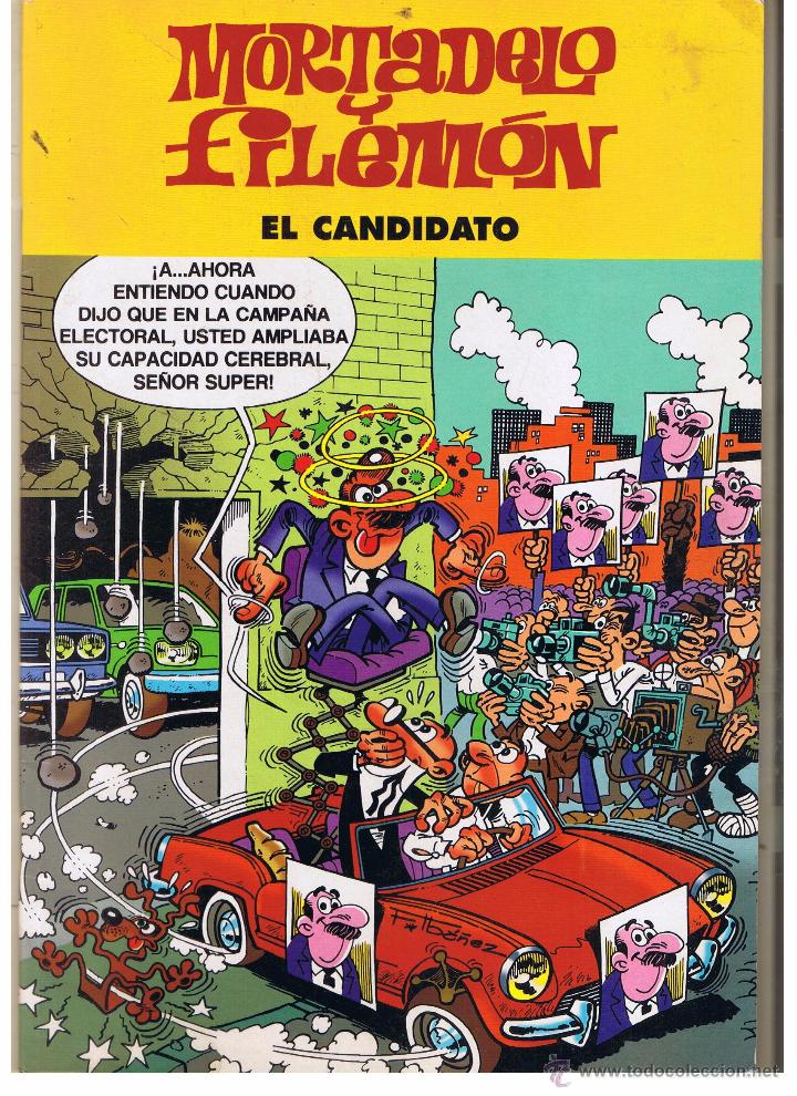 C&oacute;mics: MORTADELO Y FILEM&Oacute;N. EL CANDIDATO.  EDICIONES B. 2003. (C/A39) - Foto 1