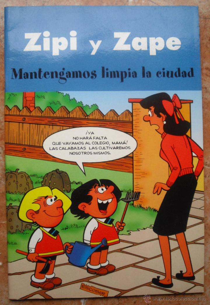 C&oacute;mics: Zipi y Zape. Mantengamos limpia la ciudad. 2003. - Foto 1
