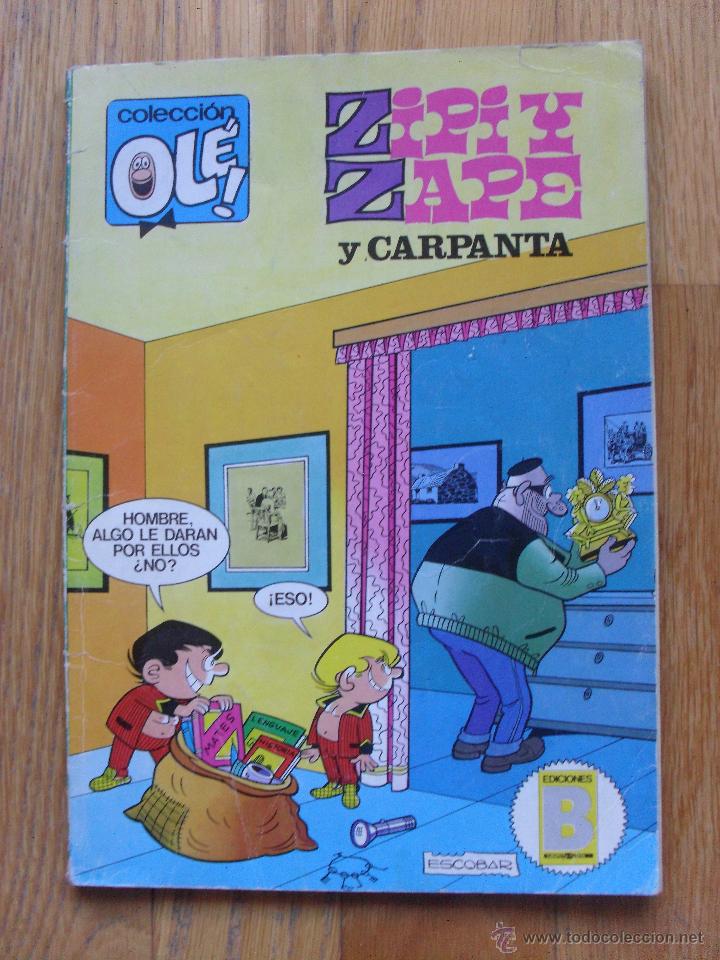 C&oacute;mics: ZIPI Y ZAPE Y CARPANTA, Ediciones B 1987 - Foto 1