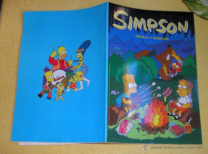 C&oacute;mics: COMIC SIMPSON ORGULLO Y DISCIPLINA 2004 EDICIONES B SA - Foto 1