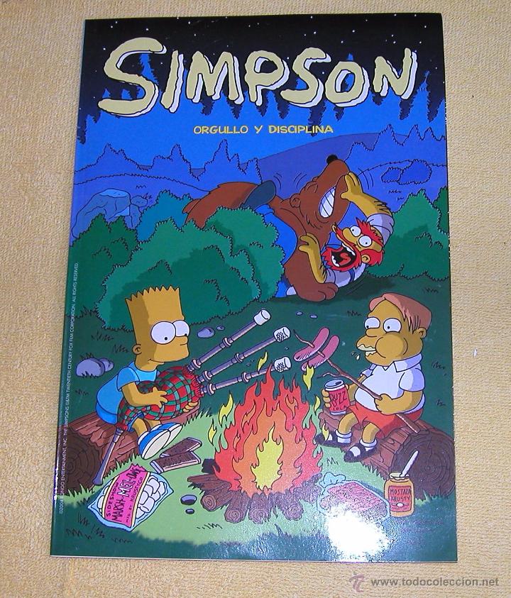 C&oacute;mics: COMIC SIMPSON ORGULLO Y DISCIPLINA 2004 EDICIONES B SA - Foto 2