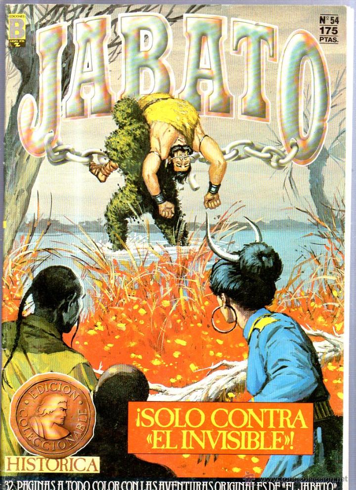 C&oacute;mics: TEBEO JABATO. EDICIONES B. N&ordm; 54. SOLO CONTRA EL INVISIBLE - Foto 1
