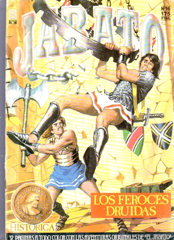 C&oacute;mics: TEBEO JABATO. EDICIONES B. N&ordm; 16. LOS FEROCES DRUIDAS - Foto 1
