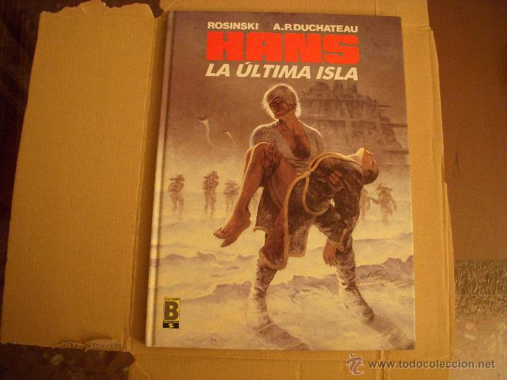 C&oacute;mics: HANS, LA &Uacute;LTIMA ISLA, TAPA DURA, EDICINES B - Foto 1