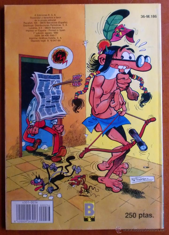 C&oacute;mics: Mortadelo y Filem&oacute;n. Colecci&oacute;n Ol&eacute;! 36-M.186. A&ntilde;o 1990. - Foto 2