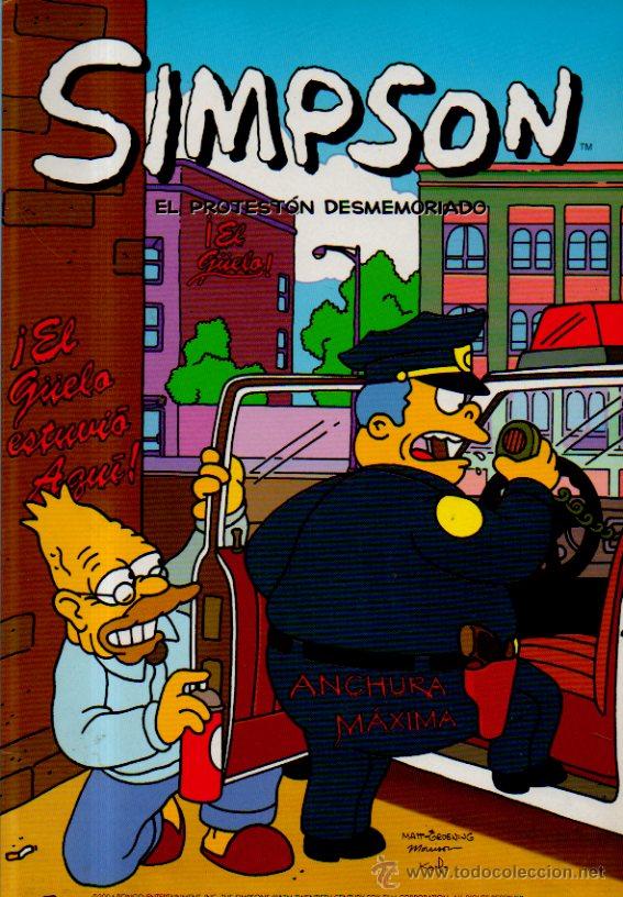 C&oacute;mics: C&Oacute;MIC SIMPSON - EL PROTEST&Oacute;N DESMEMORIADO. THE SIMPSONS. C&Oacute;MICS BONGO GROUP. EDICIONES B, 2004 - Foto 1