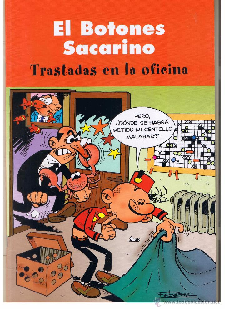 C&oacute;mics: EL BOTONES SACARINO. TRASTADAS EN LA OFICINA. EDICIONES B. 2003. (ST) - Foto 1