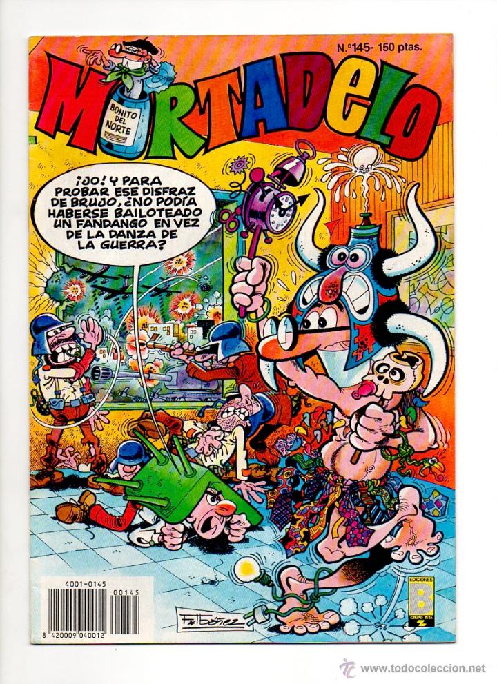 C&oacute;mics: MORTADELO N&ordm; 145 ** 150 PTAS ** A&Ntilde;O 1990 ** EDICIONES B - Foto 1