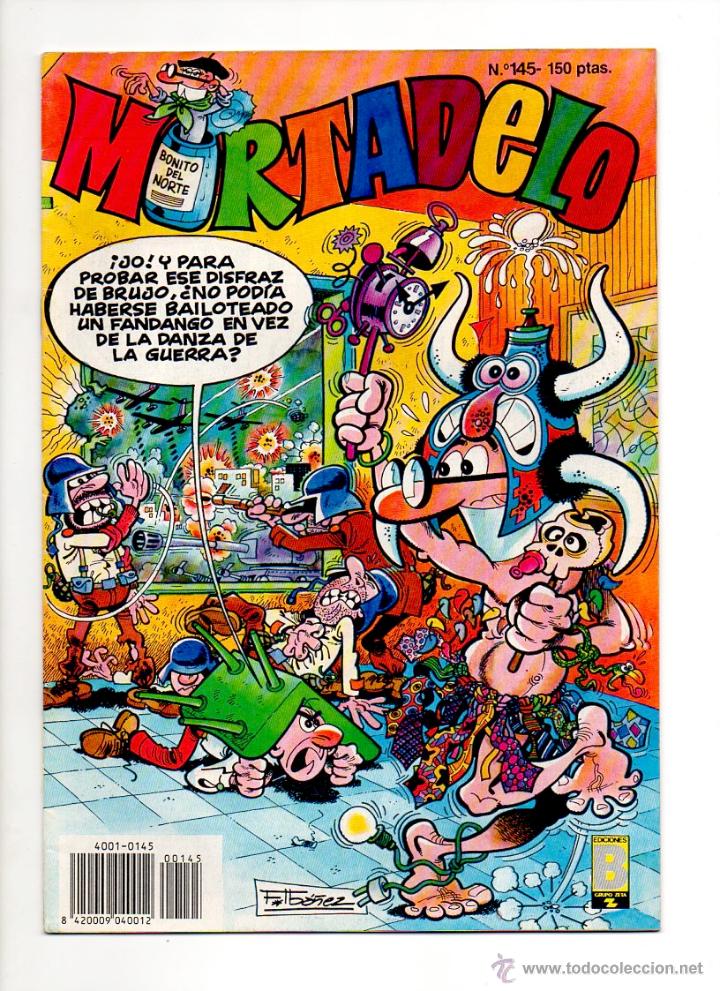 C&oacute;mics: MORTADELO N&ordm; 145 ** 150 PTAS ** A&Ntilde;O 1990 ** EDICIONES B - Foto 1