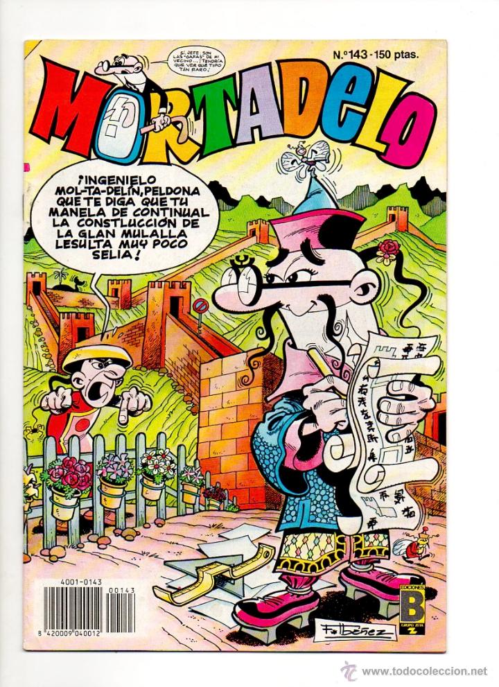 C&oacute;mics: MORTADELO N&ordm; 143 ** 150 PTAS ** A&Ntilde;O 1990 ** EDICIONES B - Foto 1