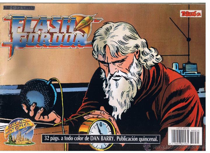 C&oacute;mics: FLASH GORDON. N&ordm; 25. EDICI&Oacute;N HIST&Oacute;RICA. EDICIONES B.1990. (C/A42) - Foto 1