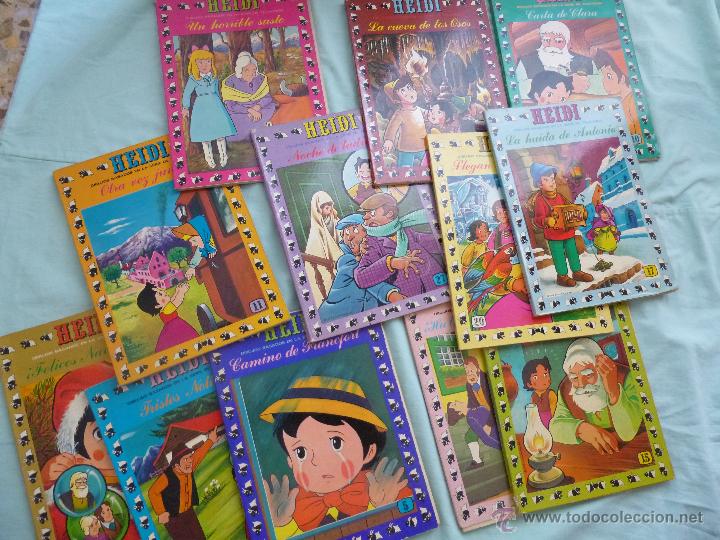 C&oacute;mics: Heidi..Tebeos 1976..12 numeros distintos.Ediciones Recreativas - Foto 2