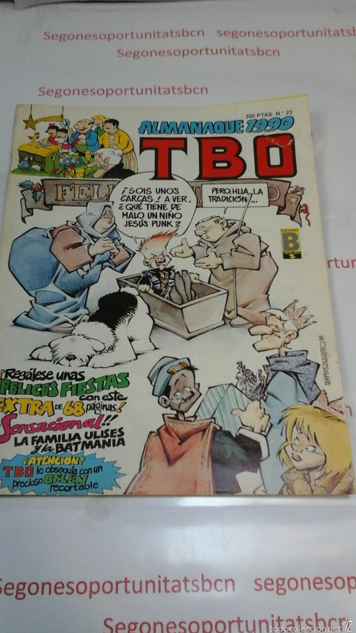 C&oacute;mics: TBO - ALMANAQUE 1990 - N&Uacute;MERO 23 - EDICIONES B - Foto 1