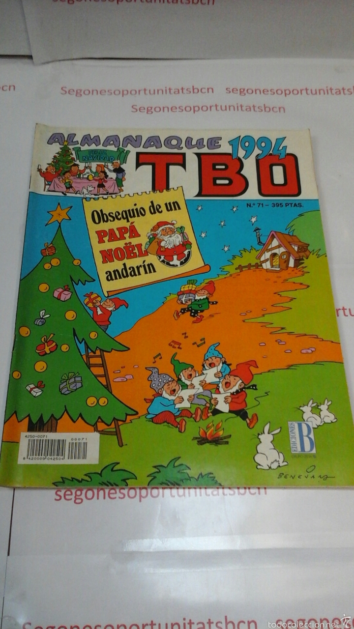 C&oacute;mics: TBO - ALMANAQUE 1994 - N&Uacute;MERO 71 -  EDICIONES B - Foto 1