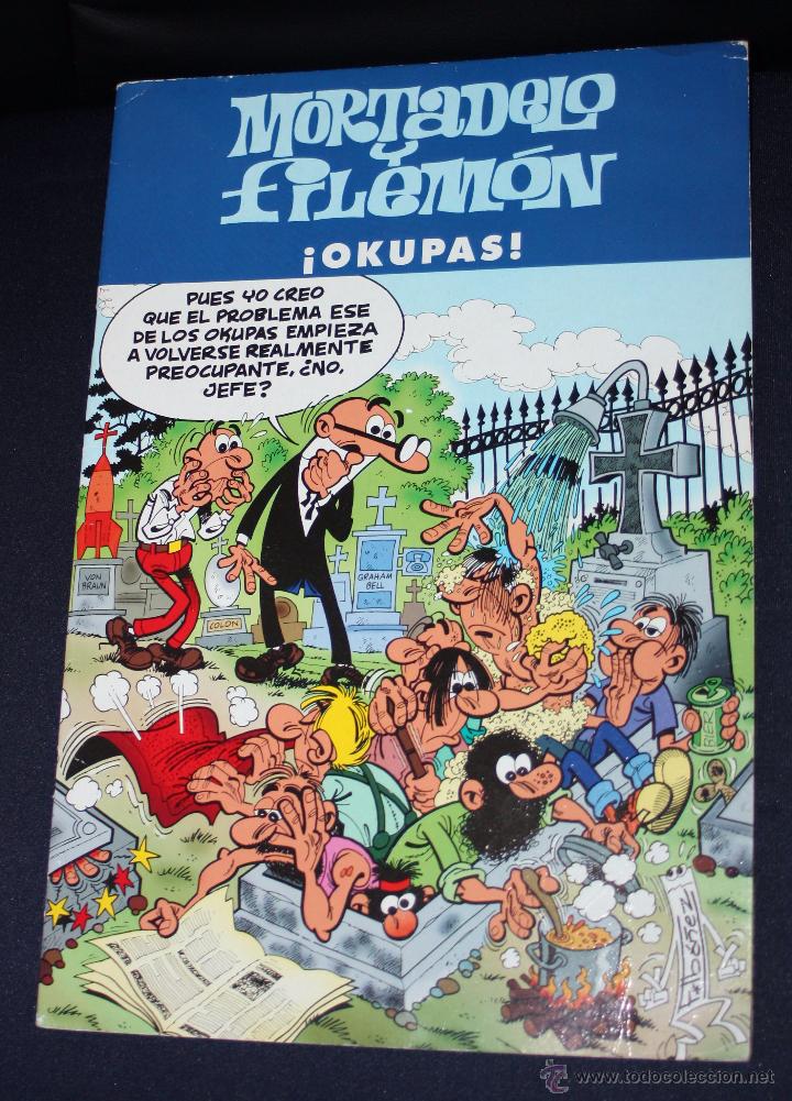 C&oacute;mics: MORTADELO Y FILEMON: &iexcl; OKUPAS! - Foto 1