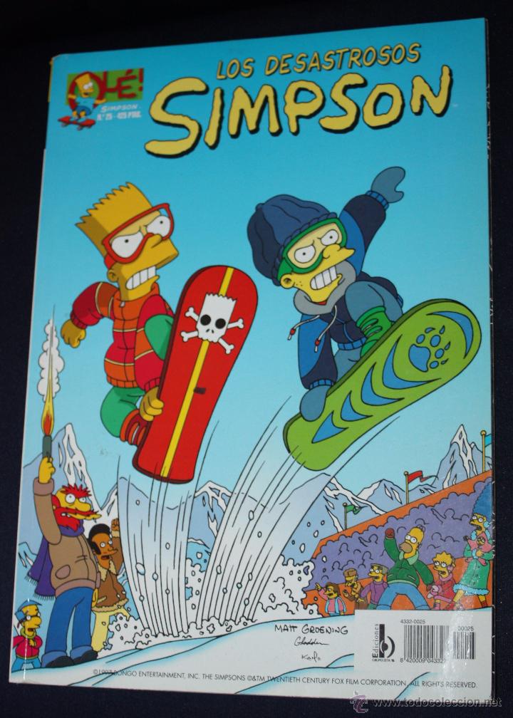 C&oacute;mics: Los Simpson (cuatro ejemplares). OFERTA PRECIO REDONDO - Foto 5