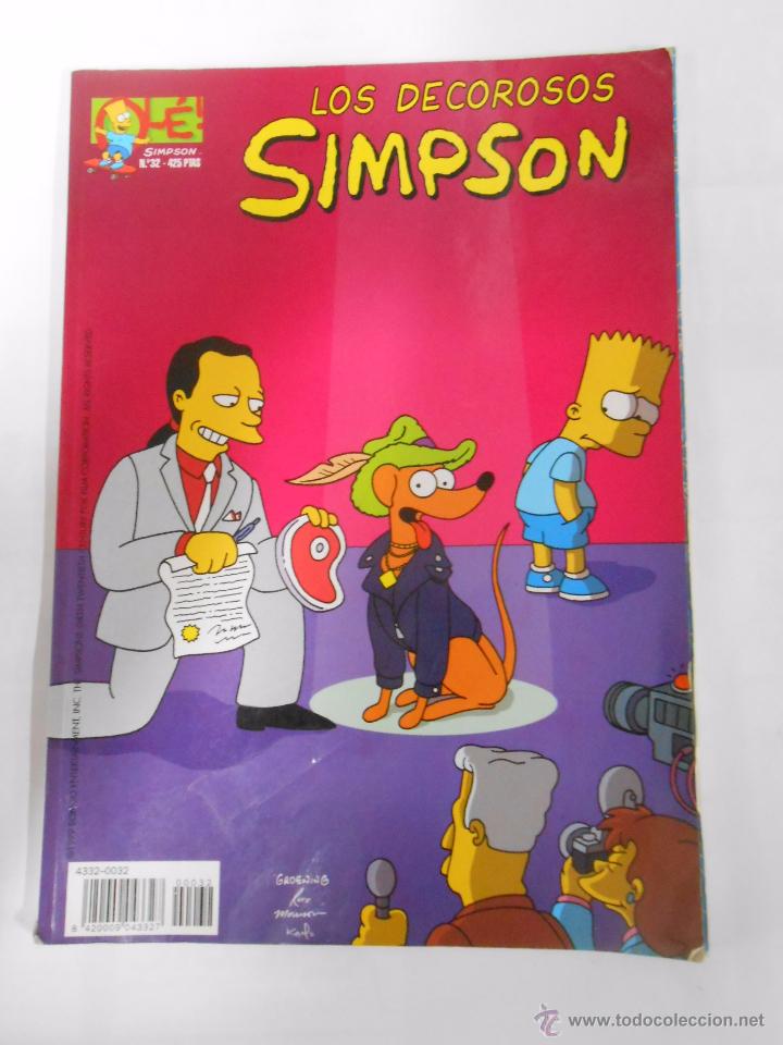 C&oacute;mics: LOS DECOROSOS SIMPSON. OLE! SIMPSON N&ordm; 32. EDICIONES B. TDKC14 - Foto 1