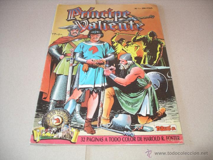 C&oacute;mics: PR&Iacute;NCIPE VALIENTE N&ordm; 1 EDICI&Oacute;N HIST&Oacute;RICA EDICIONES B - Foto 1