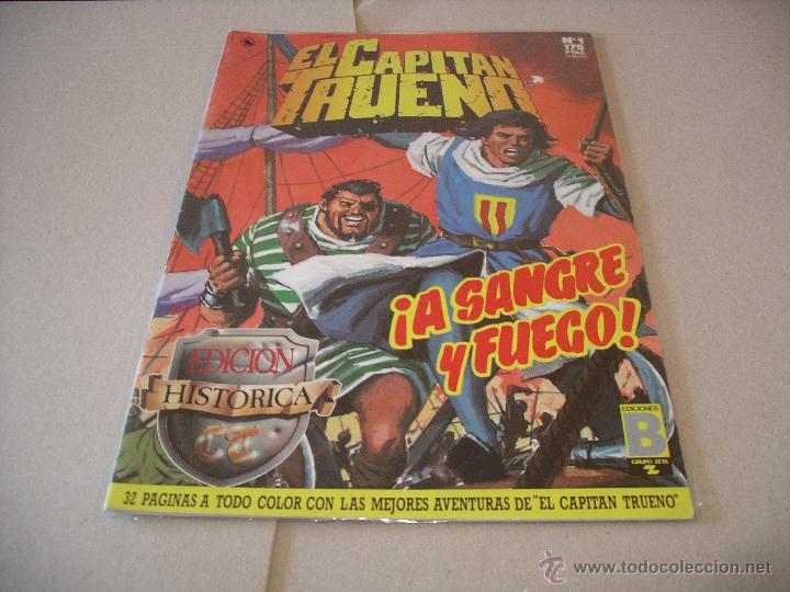 C&oacute;mics: EL CAPITAN TRUENO N&ordm; 1 EDICI&Oacute;N HIST&Oacute;RICA EDICIONES B - Foto 1