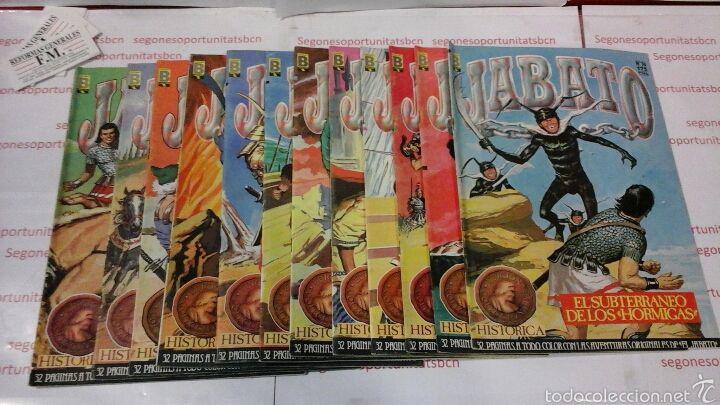 C&oacute;mics: LOTE - JABATO - 12 TOMOS - EDICIONES B - Foto 1
