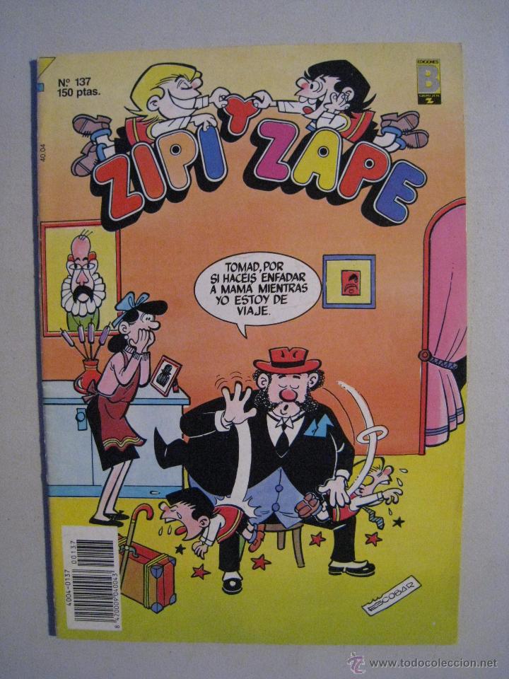 C&oacute;mics: ZIPI Y ZAPE  N&ordm; 137 - EDICIONES B. - Foto 2