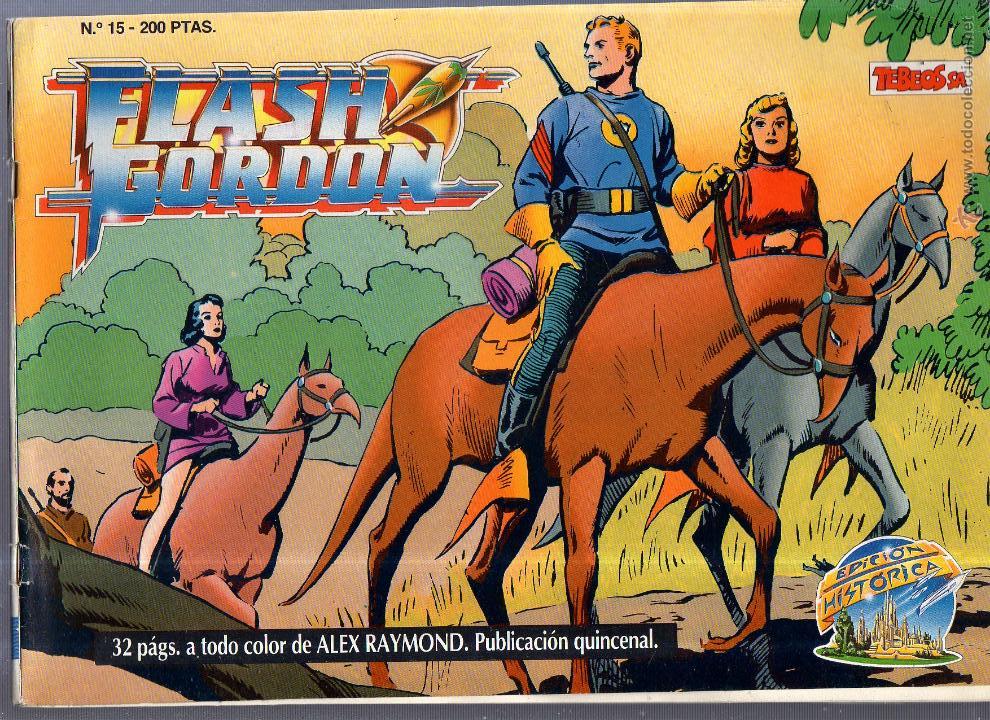 C&oacute;mics: TEBEO FLASH GORDON. N&ordm; 15. EDICION HISTORICA - Foto 1