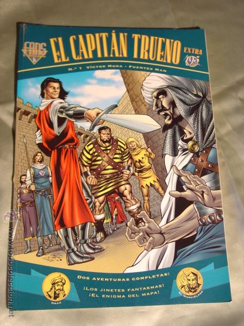 C&oacute;mics: Impecable C&oacute;mic de El Capit&aacute;n Trueno n&ordm; 1 de Ediciones B de 1988. Formato 29,5x20,5cm. - Foto 1