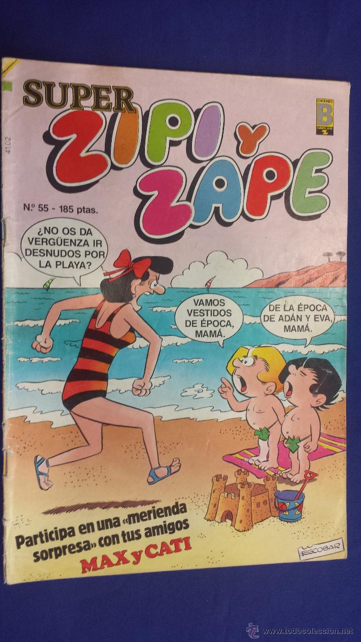 C&oacute;mics: SUPER ZIPI ZAPE N&ordm; 55 - EDICIONES B 1989 - Foto 1