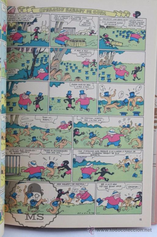 C&oacute;mics: C&oacute;mic en Catal&aacute;n - TBO. Eustaqui Morcill&oacute; i Babal&iacute; - Ediciones B, A&ntilde;o 1990 - Foto 2
