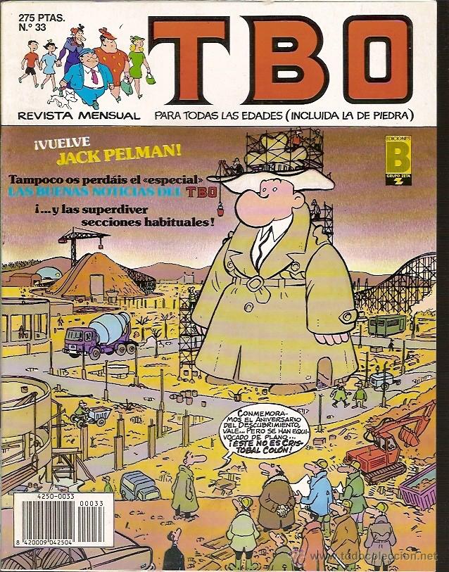 C&oacute;mics: REVISTA N&ordm; 33 TBO EDICIONES B - Foto 1