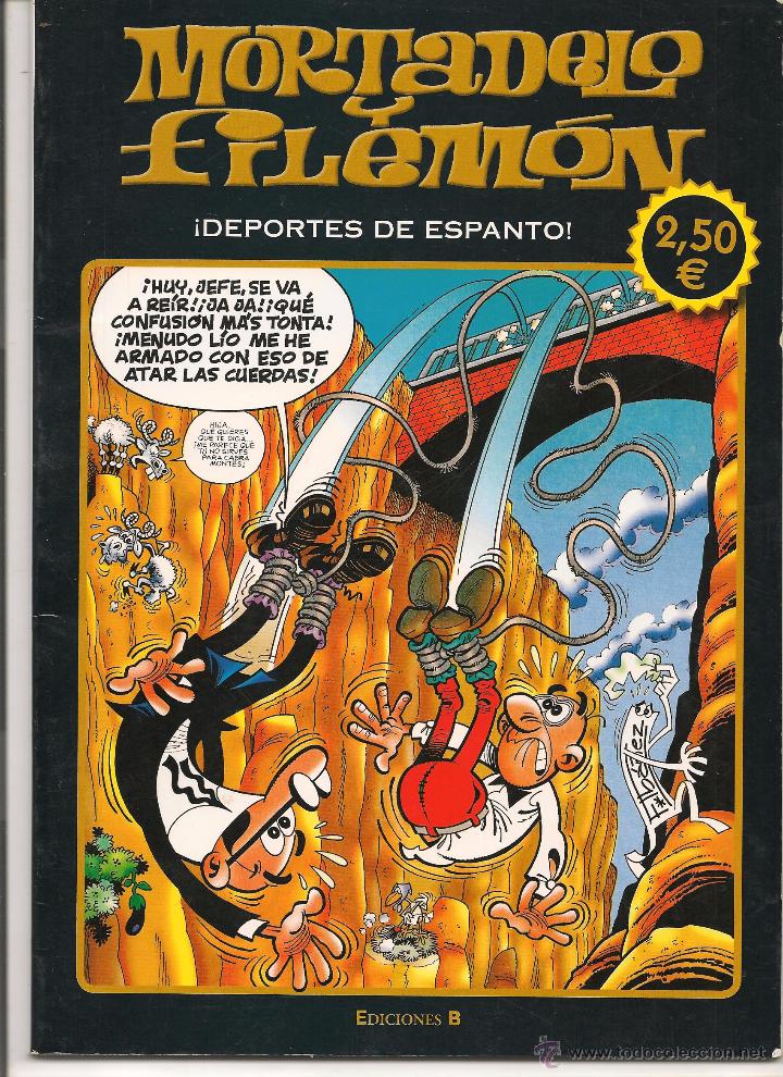 C&oacute;mics: MORTADELO Y FILEM&Oacute;N. &iexcl;DEPORTES DE ESPANTO!. EDICIONES B. 2011. (C/A5) - Foto 1