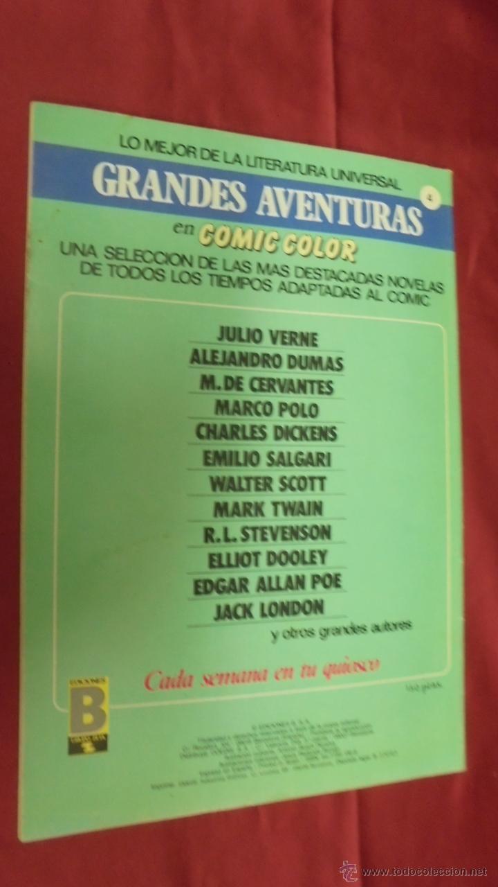 C&oacute;mics: GRANDES AVENTURAS. N&ordm; 4. OLIVER TWIST. EDICIONES B. - Foto 2