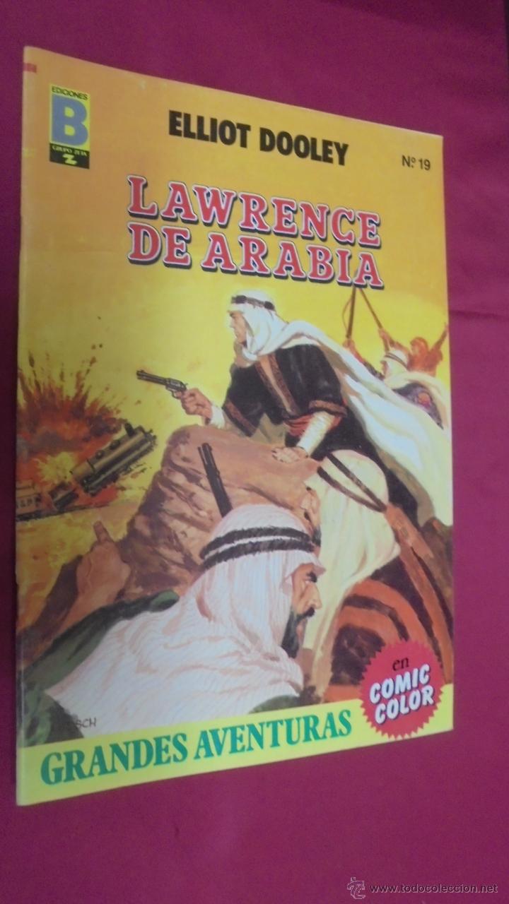 C&oacute;mics: GRANDES AVENTURAS. N&ordm; 19. LAWRENCE DE ARABIA. EDICIONES B. - Foto 1