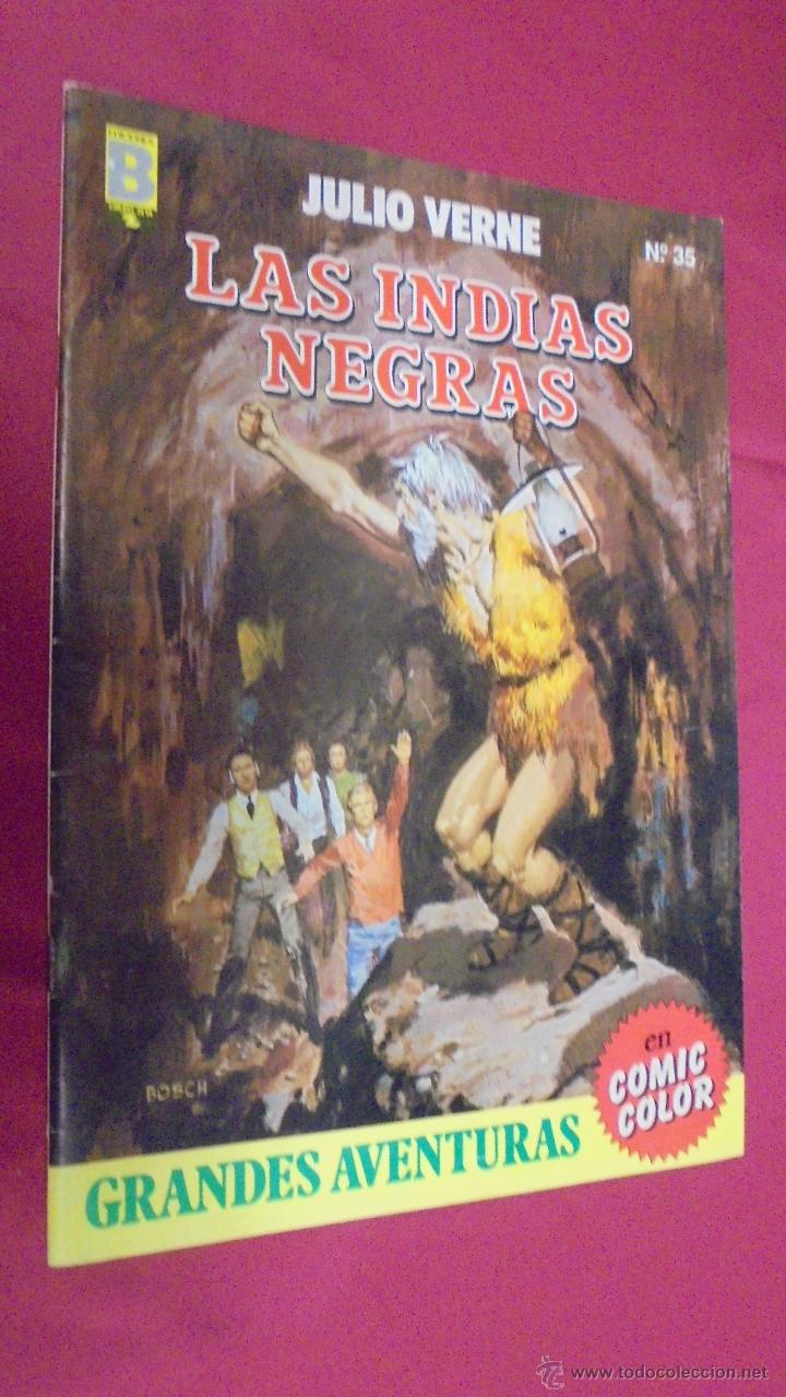 C&oacute;mics: GRANDES AVENTURAS. N&ordm; 35. LAS INDIAS NEGRAS. EDICIONES B. - Foto 1