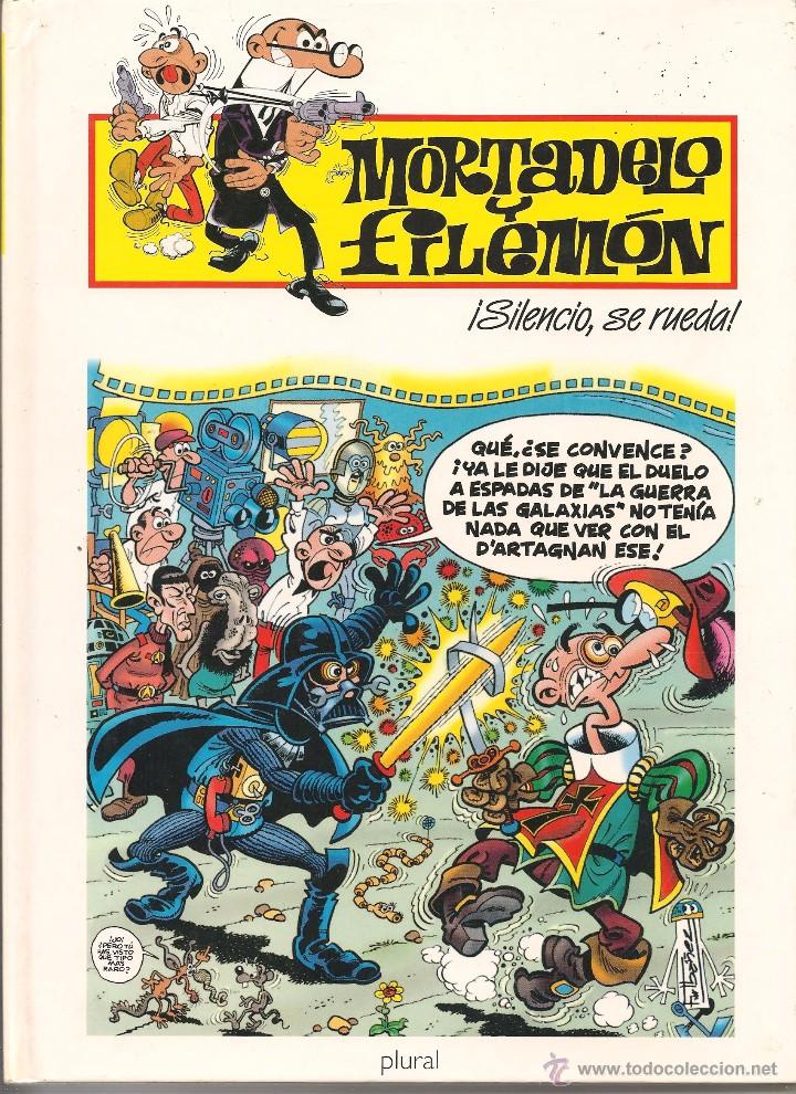 C&oacute;mics: MORTADELO Y FILEM&Oacute;N. &iexcl;SILENCIO, SE RUEDA!.  EDICONES B (PLURAL) 2000. (B/A27) - Foto 1