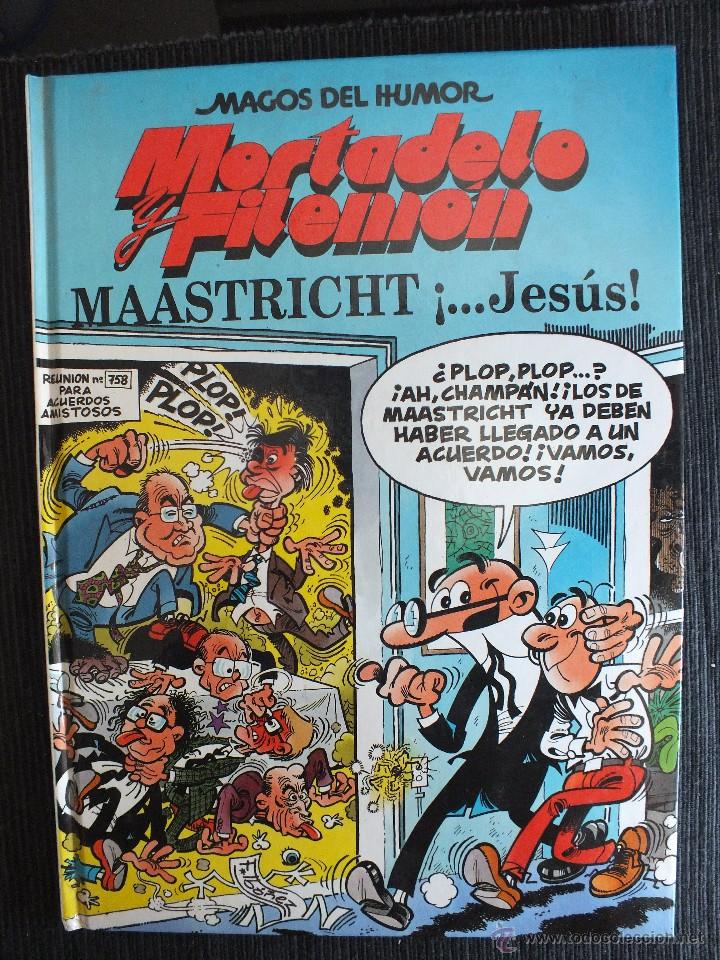 C&oacute;mics: MAGOS DEL HUMOR Maastricht &iexcl;...Jes&uacute;s! Ediciones B 1998 - Foto 1