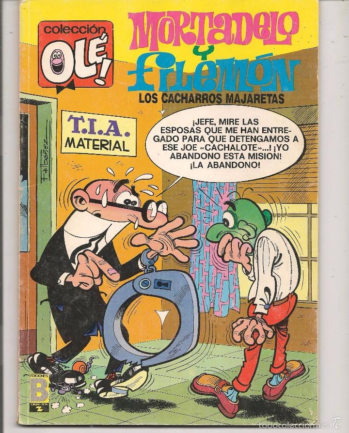 C&oacute;mics: OL&Eacute;!. MORTADELO Y FILEM&Oacute;N. N&ordm; 104 - M 60. EDICIONES B. 1991.. (C/A47) - Foto 1