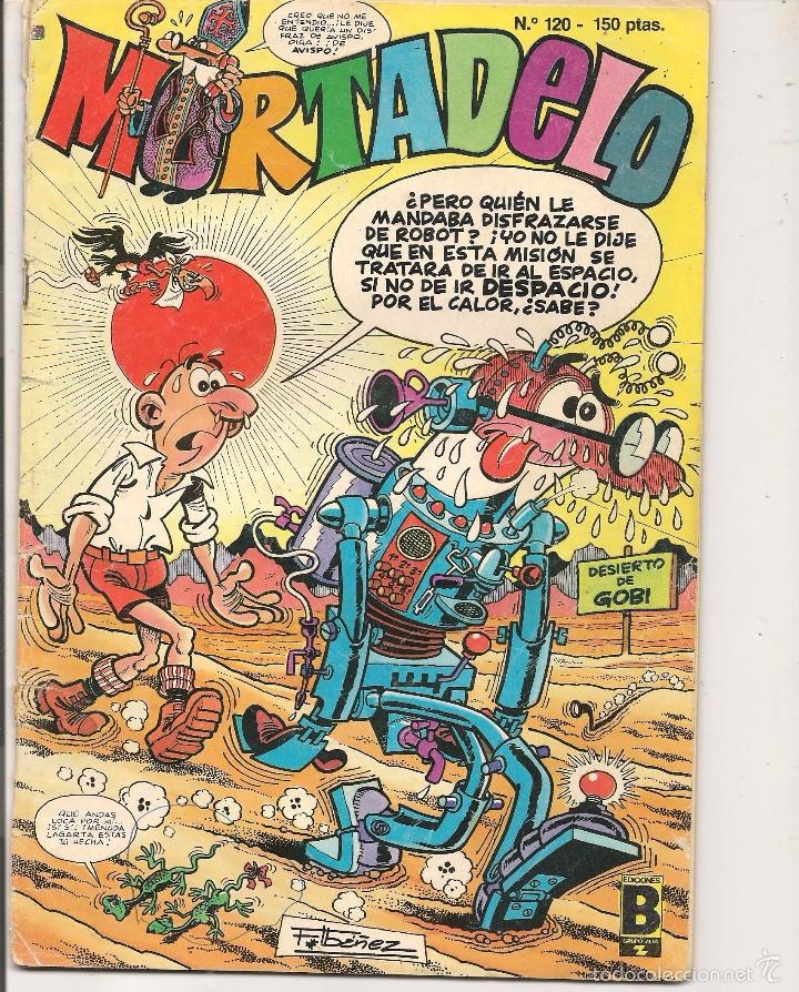 C&oacute;mics: MORTADELO. N&ordm; 120.  EDICIONES B. (C/A47) - Foto 1