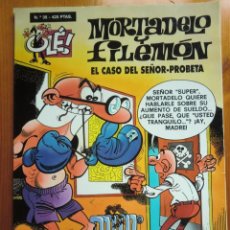 Cómics: TEBEO MORTADELO Y FILEMÓN: EL CASO DEL SEÑOR PROBETA Nº 35 (1999) DE EDICIONES B. COLECCIÓN OLÉ!