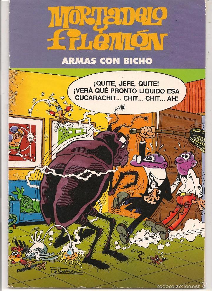 C&oacute;mics: MORTADELO Y FILEM&Oacute;N. ARMAS CON BICHO. EDICIONES B. 2003. (C/A48) - Foto 1