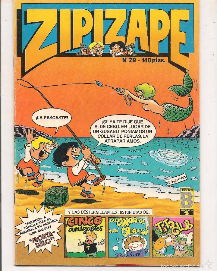 C&oacute;mics: ZIPI Y ZAPE. N&ordm; 29.  EDICIONES B. 1987. (C/A48). - Foto 1