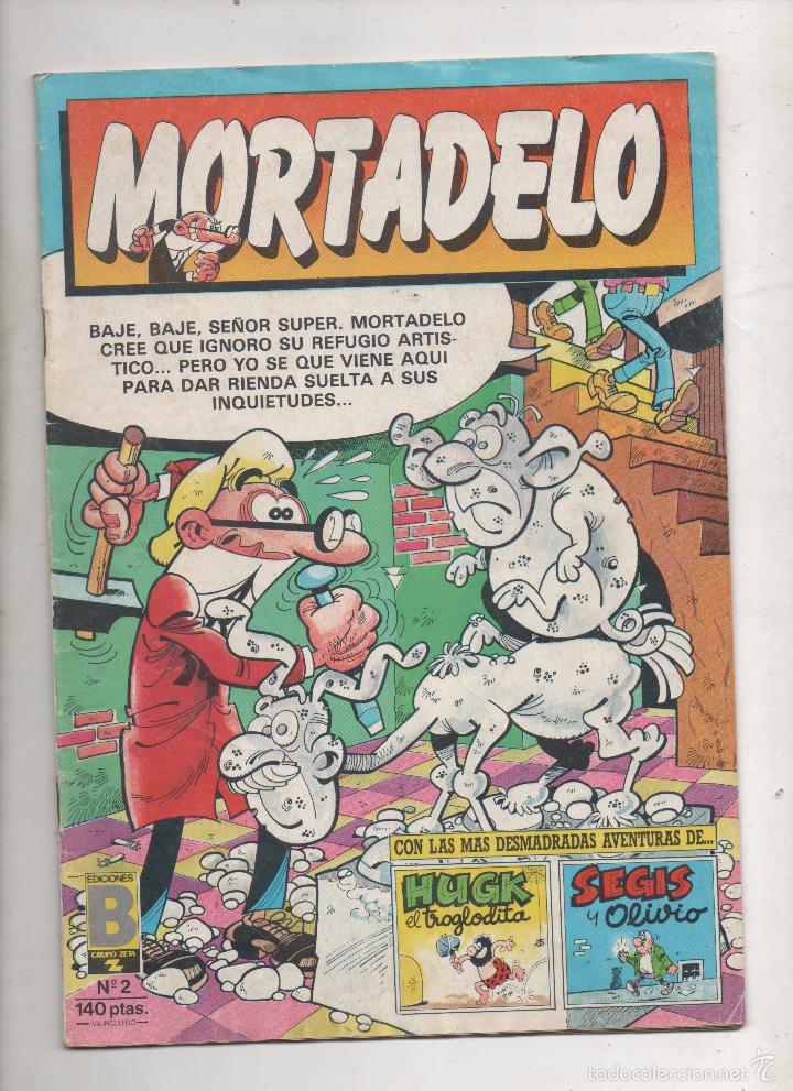 C&oacute;mics: MORTADELO N&ordm; 2. EDICIONES B 1987. 140 PTS. -B4 - Foto 1
