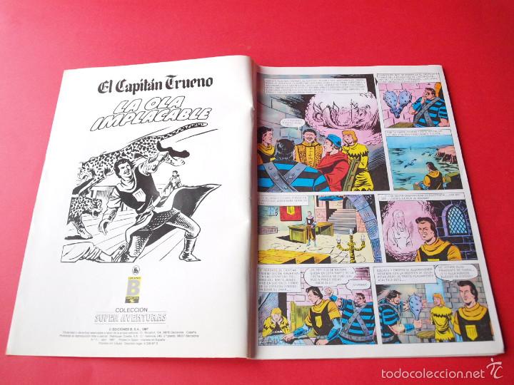 C&oacute;mics: EL CAPIT&Aacute;N TRUENO N&ordm; 7 - LA OLA IMPLACABLE - EDICI&Oacute;N HIST&Oacute;RICA - EDICIONES B - Foto 2