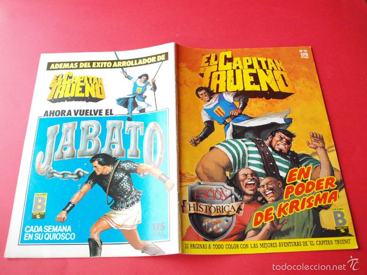 C&oacute;mics: EL CAPIT&Aacute;N TRUENO N&ordm; 15 - EN PODER DE KRISMA - EDICI&Oacute;N HIST&Oacute;RICA - EDICIONES B - Foto 3