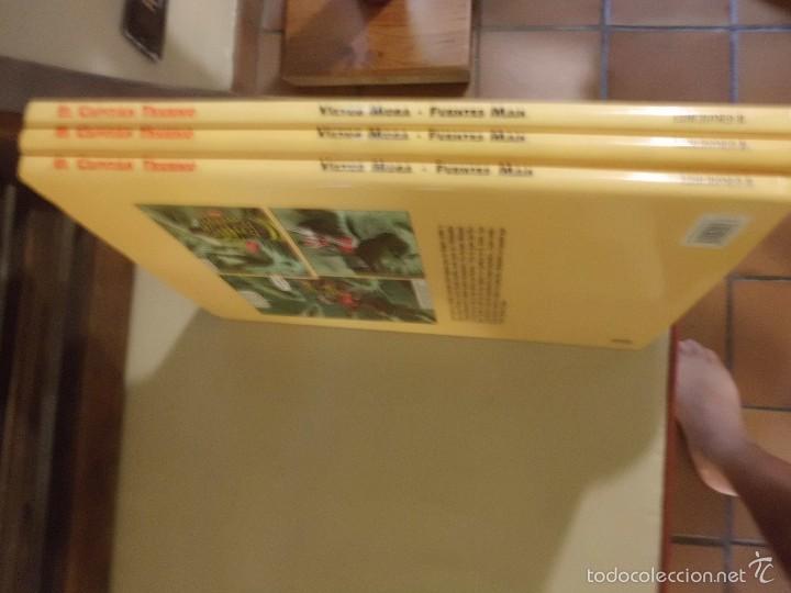 C&oacute;mics: CAPITAN TRUENO FUENTES MAN VICTOR MORA 3 TOMOS EDICIONES B - Foto 1