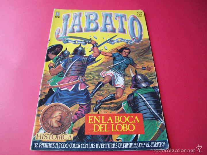 C&oacute;mics: JABATO N&Uacute;MERO 64 - EN LA BOCA DEL LOBO - EDICI&Oacute;N HIST&Oacute;RICA - EDICIONES B - Foto 1
