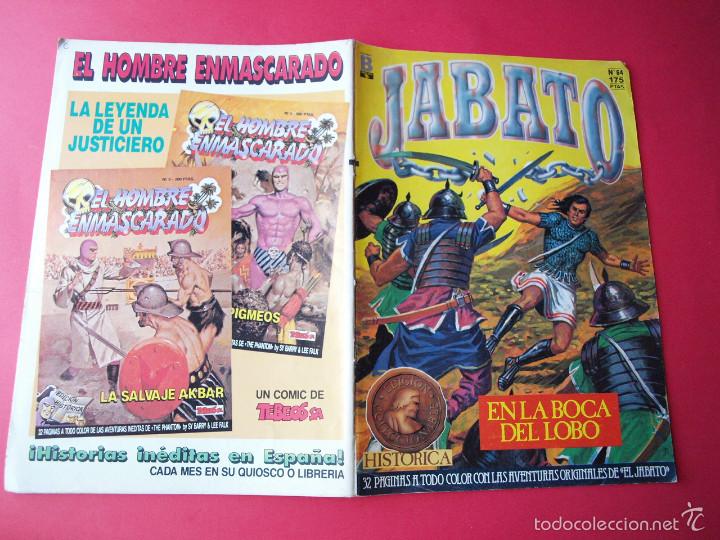C&oacute;mics: JABATO N&Uacute;MERO 64 - EN LA BOCA DEL LOBO - EDICI&Oacute;N HIST&Oacute;RICA - EDICIONES B - Foto 3